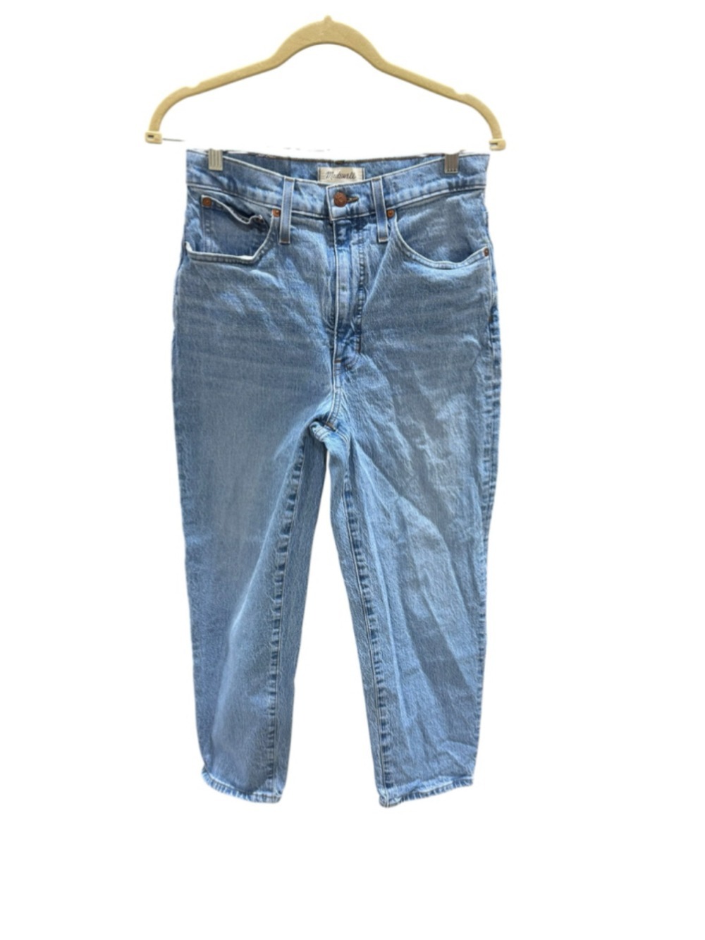 Women's Madewell Balloon Jeans Blue Size 27